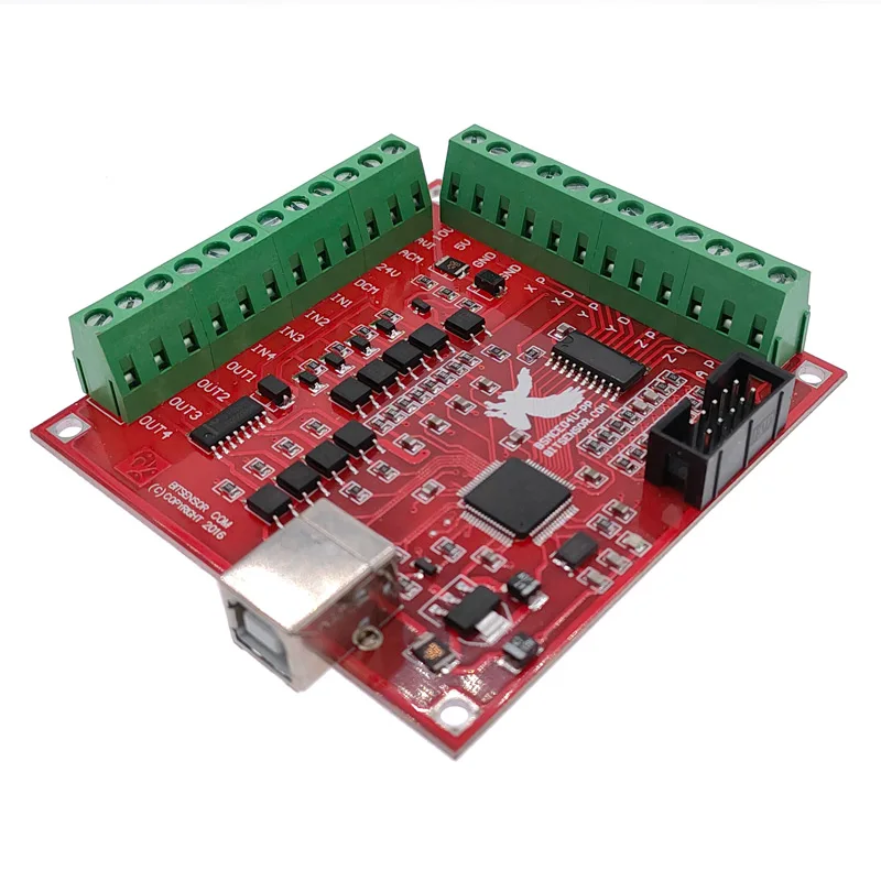 Breakout Board CNC USB MACH3 4 - Mach3 Usb Cnc Controller 4 Axis 100Khz recension och pris
